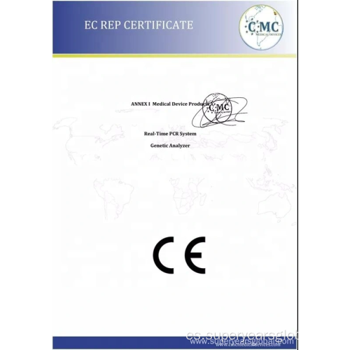 96 muestras RT PCR Machine en tiempo real QPCR